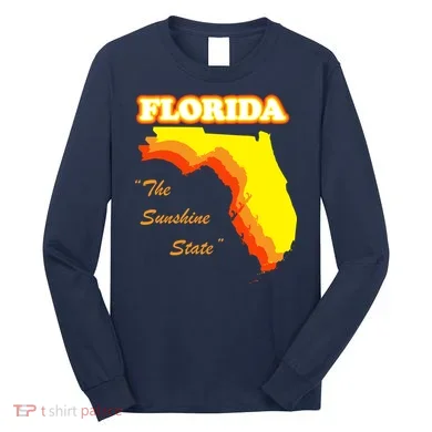 Florida The Sunshine State Long Sleeve Shirt