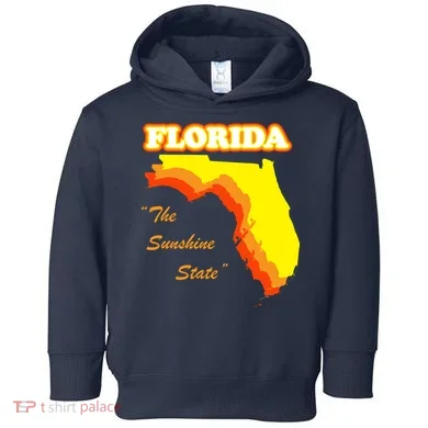 Florida The Sunshine State Toddler Hoodie