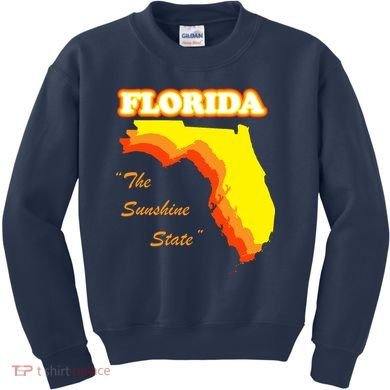 Florida The Sunshine State Kids Sweatshirt