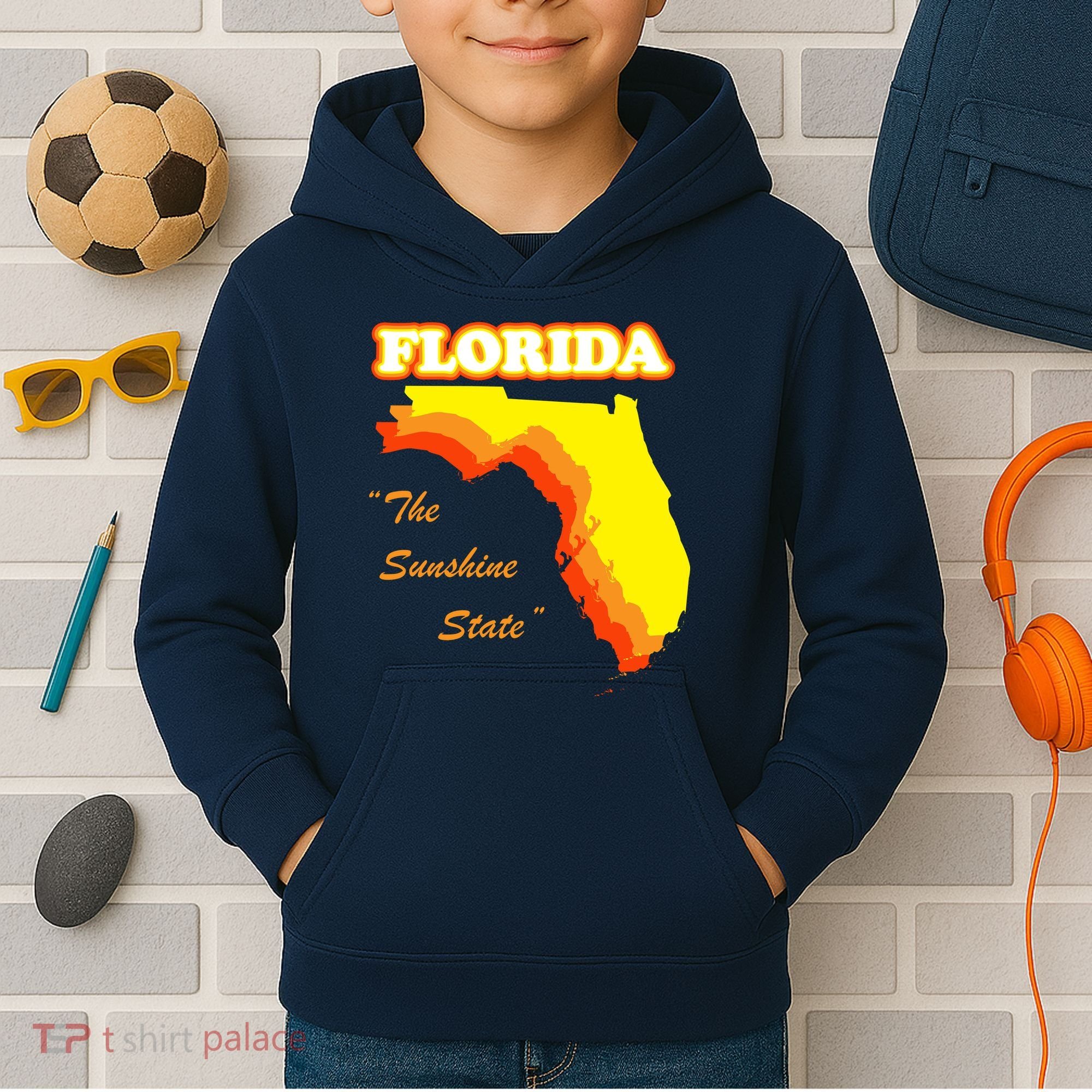Florida The Sunshine State Kids Hoodie