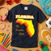 Florida The Sunshine State Kids T-Shirt thumb 3