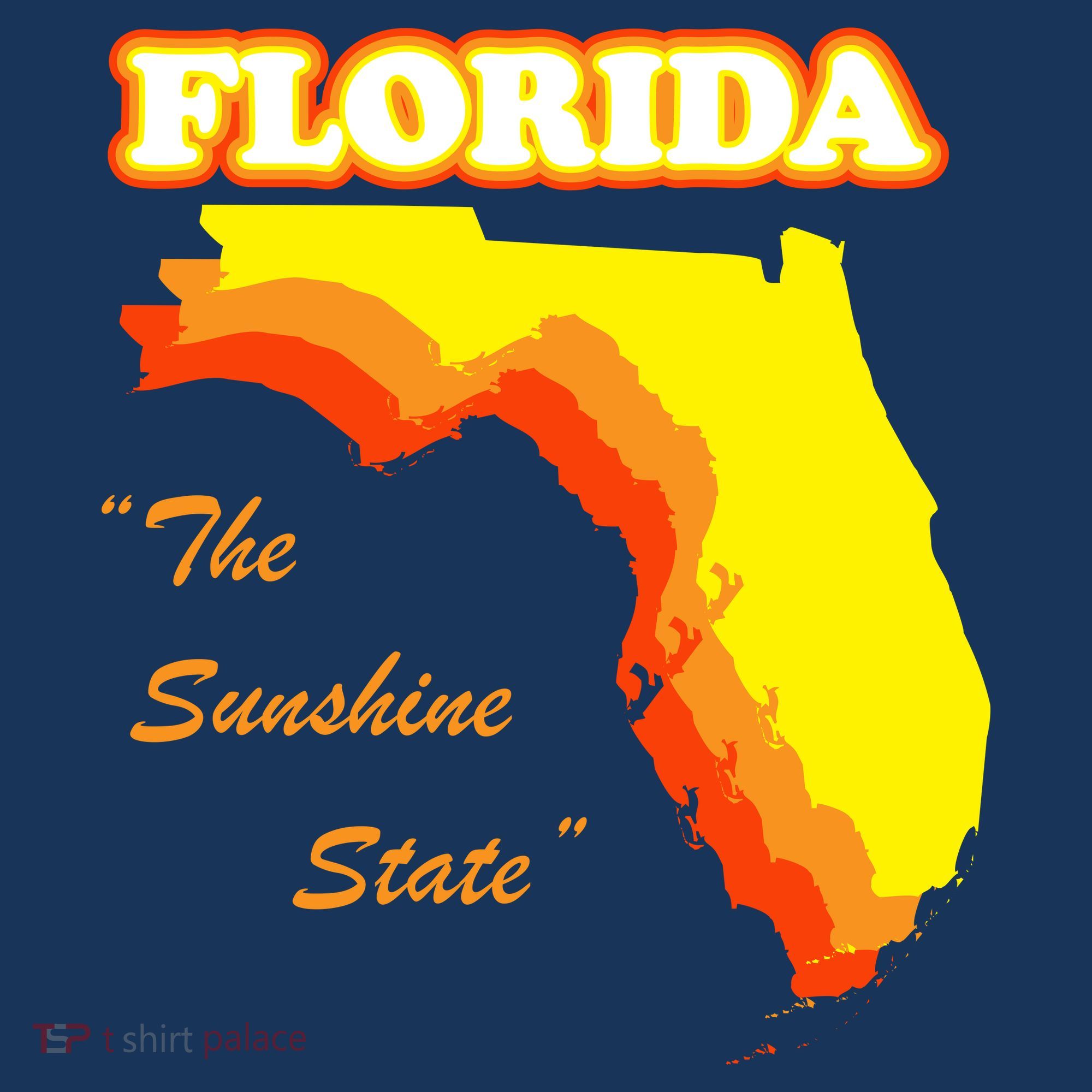 Florida The Sunshine State Tote Bag