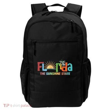 Florida The Sunshine State Colorful Backpack
