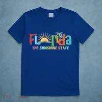 Florida The Sunshine State Colorful T-Shirt thumb 5