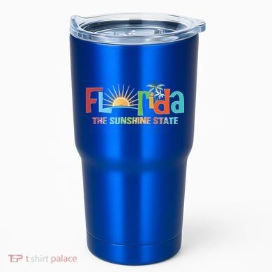 Florida The Sunshine State Colorful Tumbler