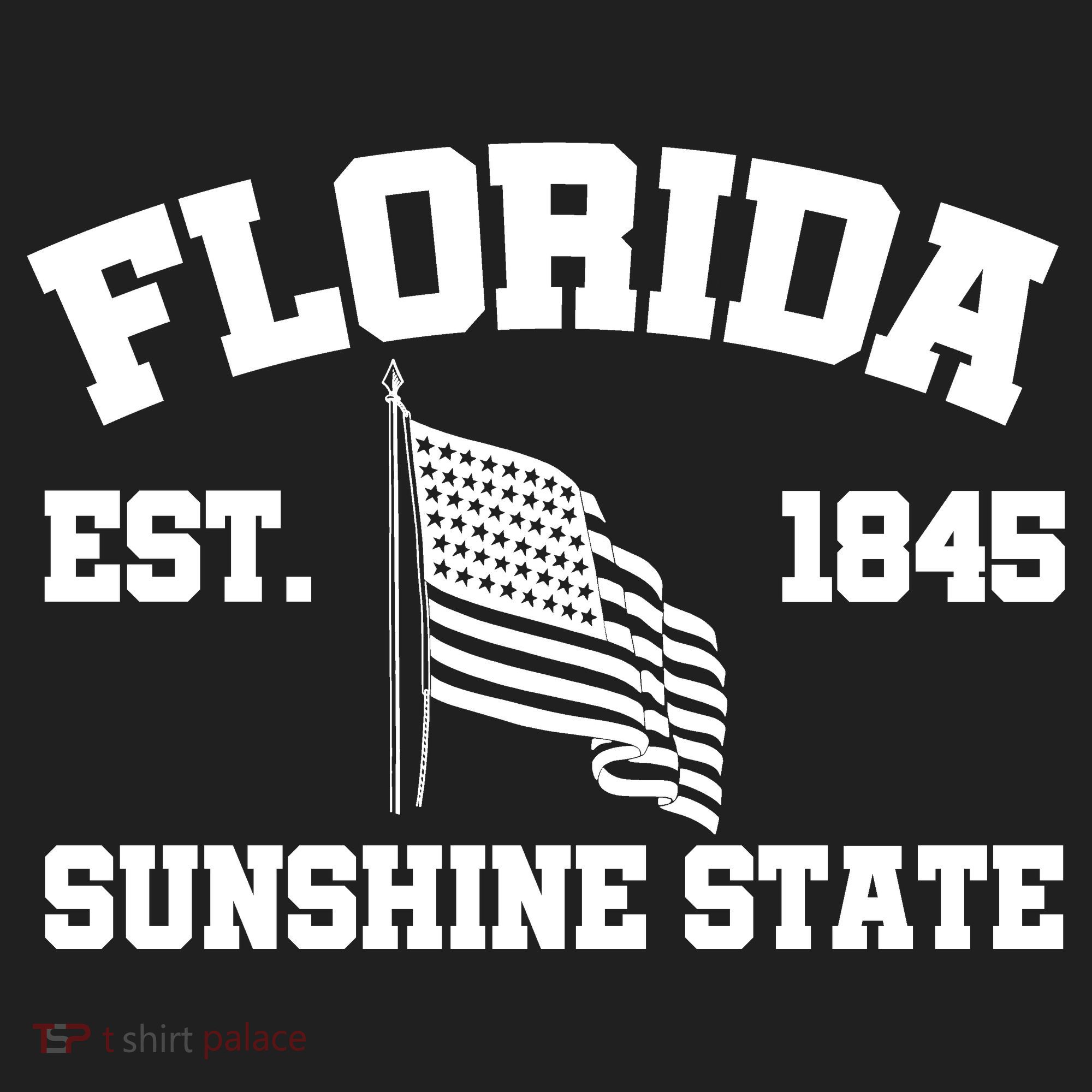 Florida The Sunshine State Est. 1845 Women's Sweatshirt