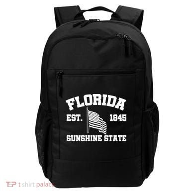 Florida The Sunshine State Est. 1845 Backpack