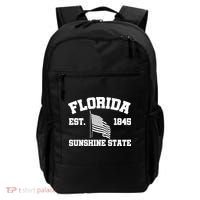 Florida The Sunshine State Est. 1845 Backpack thumb 0