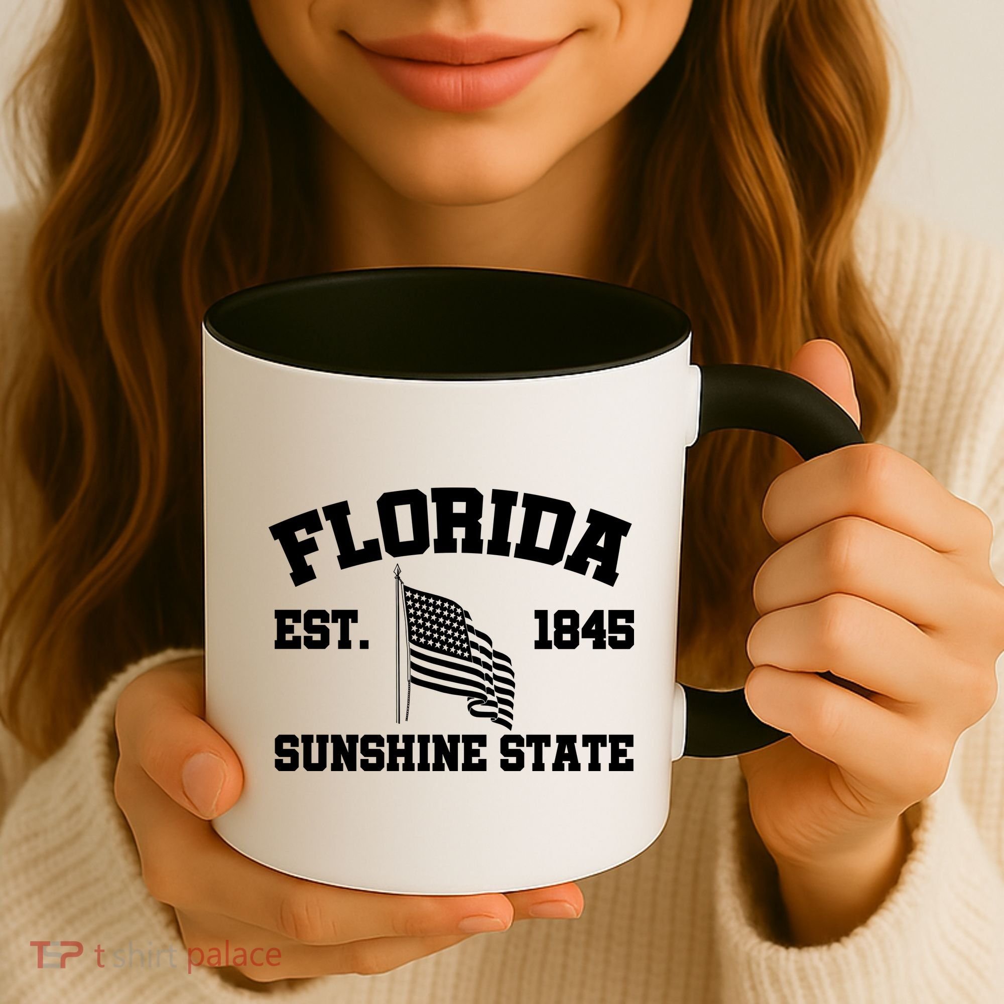 Florida The Sunshine State Est. 1845 Coffee Mug