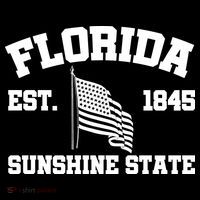 Florida The Sunshine State Est. 1845 Ornament thumb 1