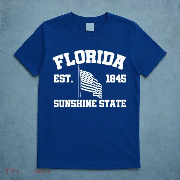 Florida The Sunshine State Est. 1845 T-Shirt