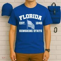 Florida The Sunshine State Est. 1845 T-Shirt thumb 6