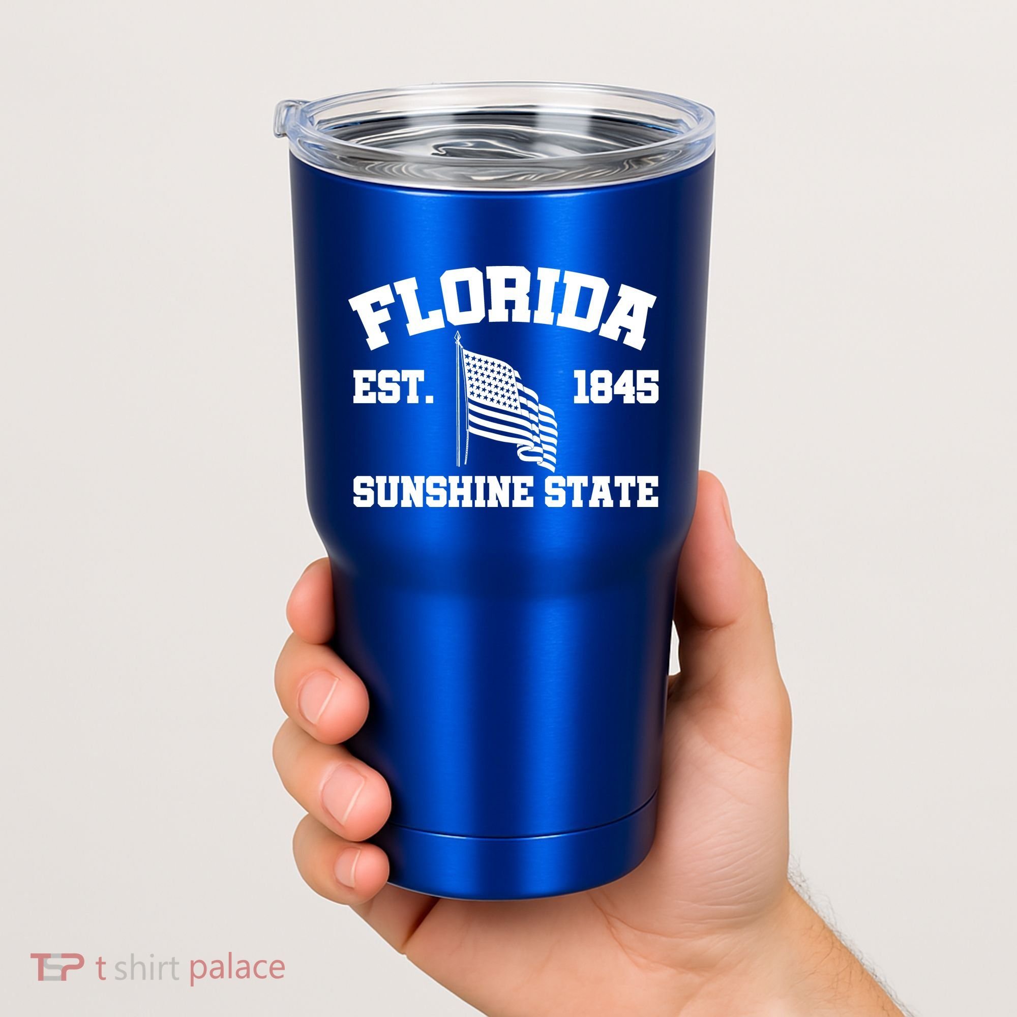 Florida The Sunshine State Est. 1845 Tumbler