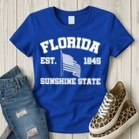 Florida The Sunshine State Est. 1845 Women's T-Shirt thumb 3