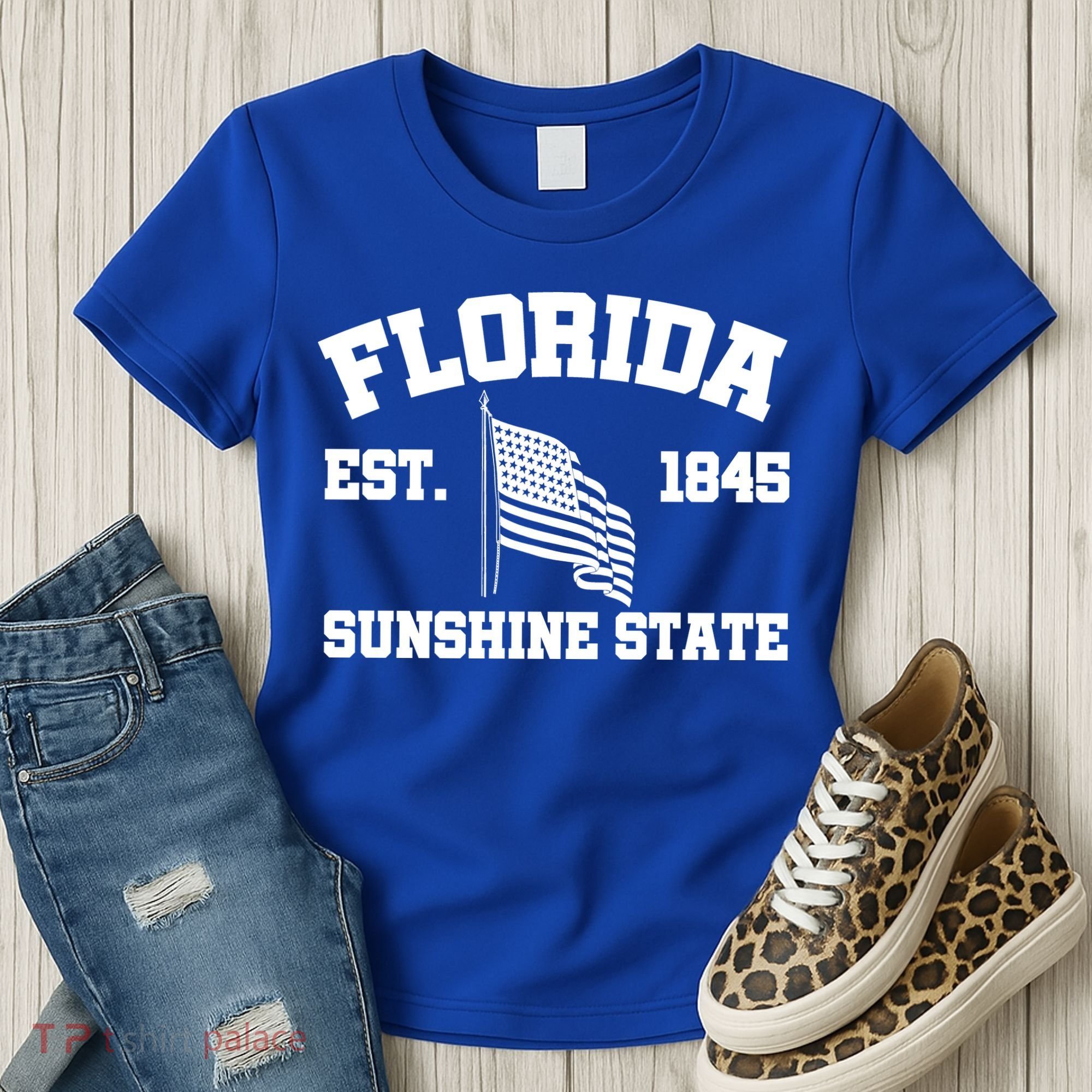 Florida The Sunshine State Est. 1845 Women's T-Shirt