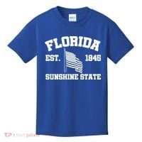 Florida The Sunshine State Est. 1845 Kids T-Shirt thumb 0