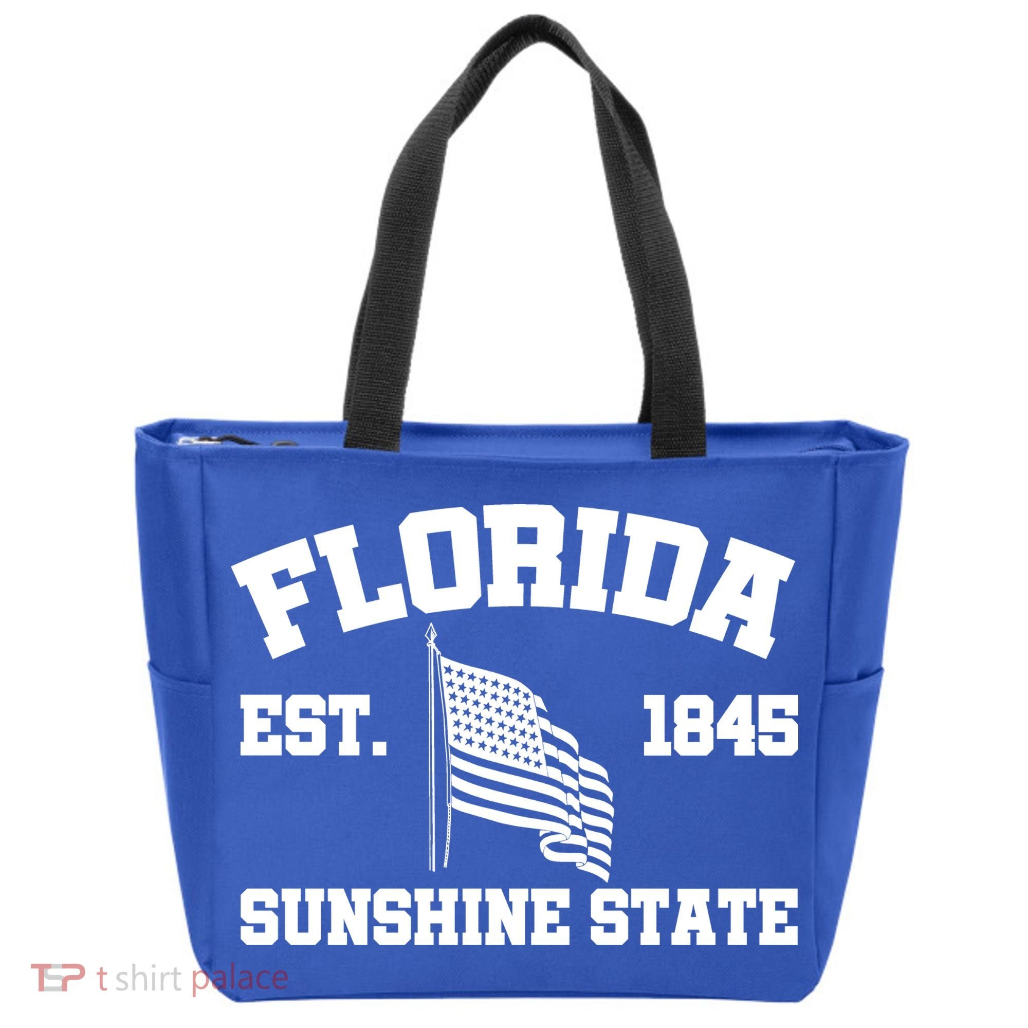 Florida The Sunshine State Est. 1845 Tote Bag