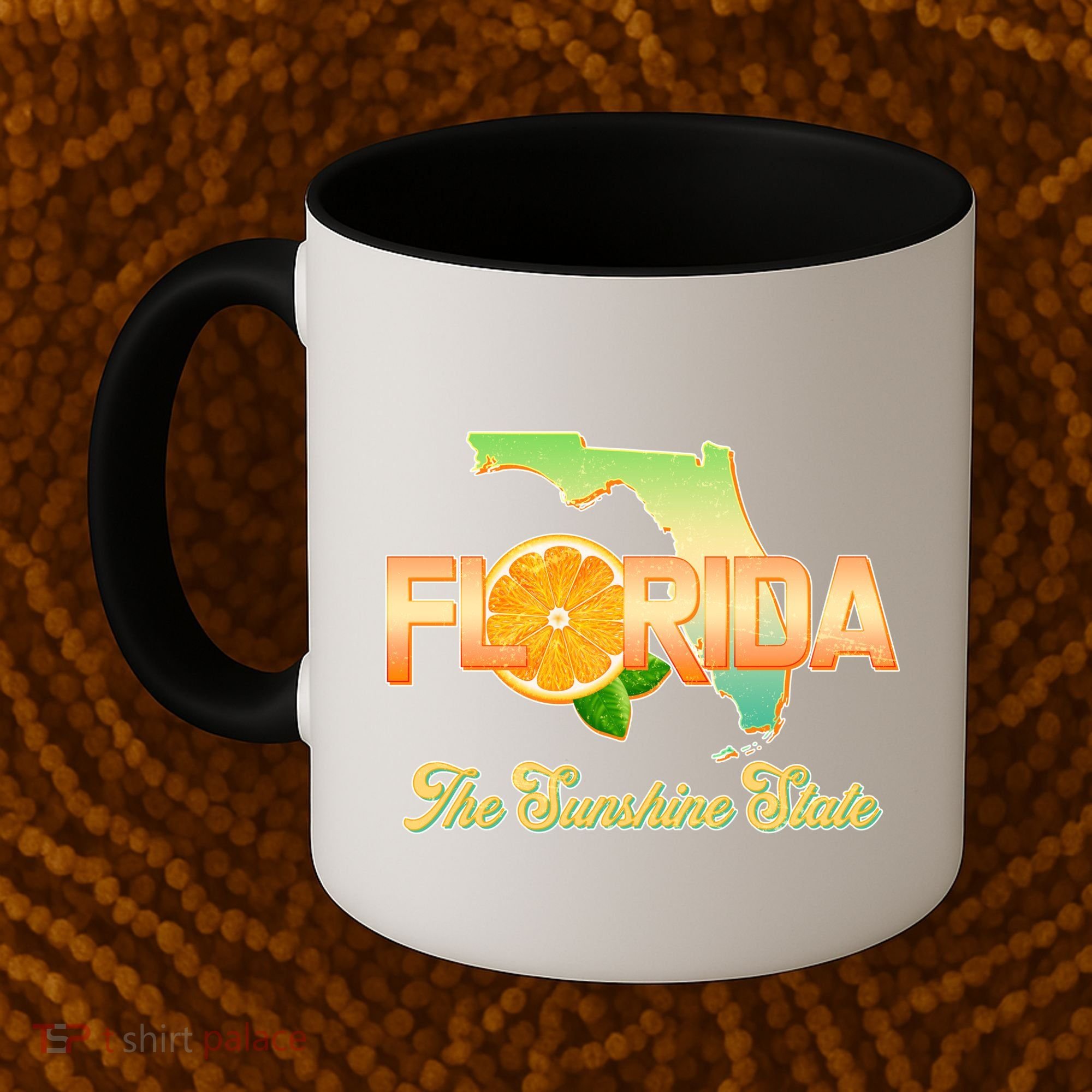 Florida The Sunshine State Orange Logo Coffee Mug