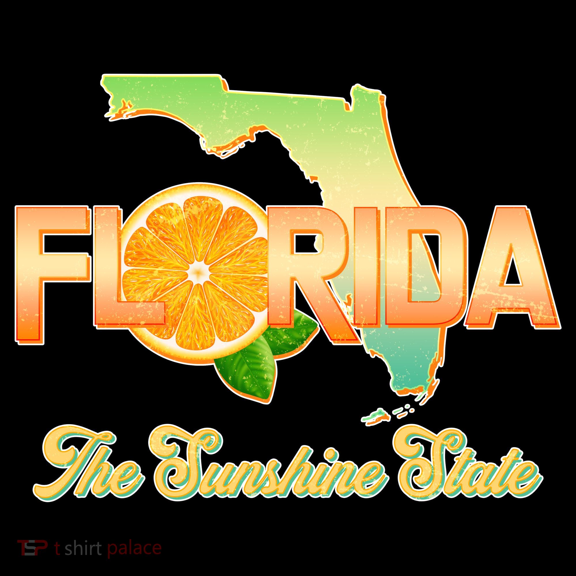 Florida The Sunshine State Orange Logo Coffee Mug