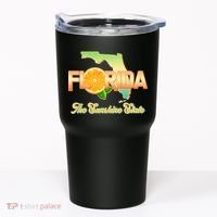 Florida The Sunshine State Orange Logo Tumbler thumb 0