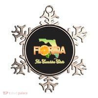Florida The Sunshine State Orange Logo Ornament thumb 0