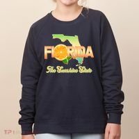 Florida The Sunshine State Orange Logo Women's Sweatshirt thumb 0
