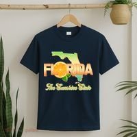 Florida The Sunshine State Orange Logo T-Shirt thumb 2
