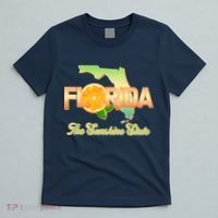 Florida The Sunshine State Orange Logo T-Shirt thumb 5
