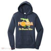 Florida The Sunshine State Orange Logo Women's Hoodie thumb 0