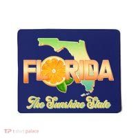 Florida The Sunshine State Orange Logo Mousepad thumb 0