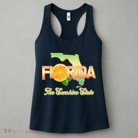 Florida The Sunshine State Orange Logo Women's Tank Top thumb 3