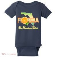 Florida The Sunshine State Orange Logo Baby Bodysuit thumb 0