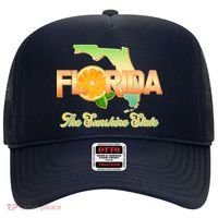 Florida The Sunshine State Orange Logo Hat thumb 0