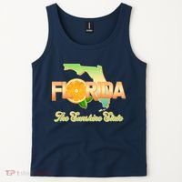 Florida The Sunshine State Orange Logo Tank Top thumb 2