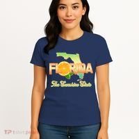Florida The Sunshine State Orange Logo Women's T-Shirt thumb 4