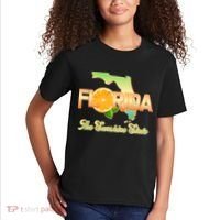 Florida The Sunshine State Orange Logo Kids T-Shirt thumb 2