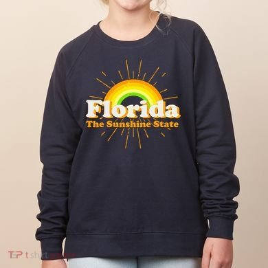 Florida The Sunshine State Rainbow Women's Sweatshirt