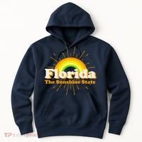 Florida The Sunshine State Rainbow Hoodie thumb 0