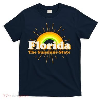Florida The Sunshine State Rainbow T-Shirt
