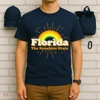 Florida The Sunshine State Rainbow T-Shirt thumb 6