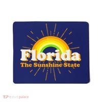 Florida The Sunshine State Rainbow Mousepad thumb 0