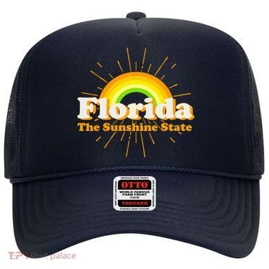 Florida The Sunshine State Rainbow Hat