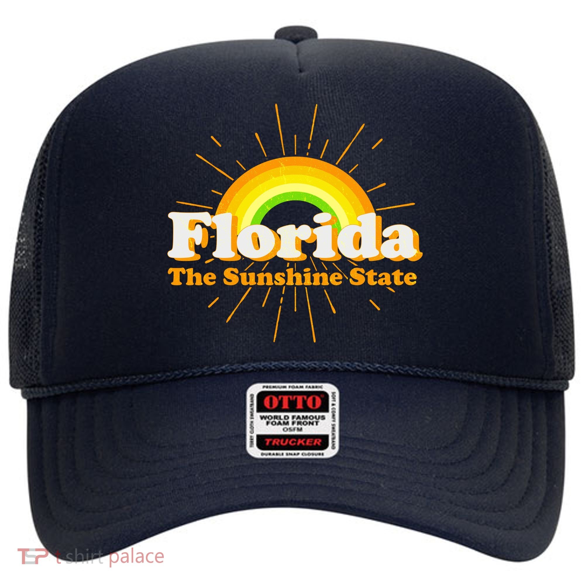 Florida The Sunshine State Rainbow Hat