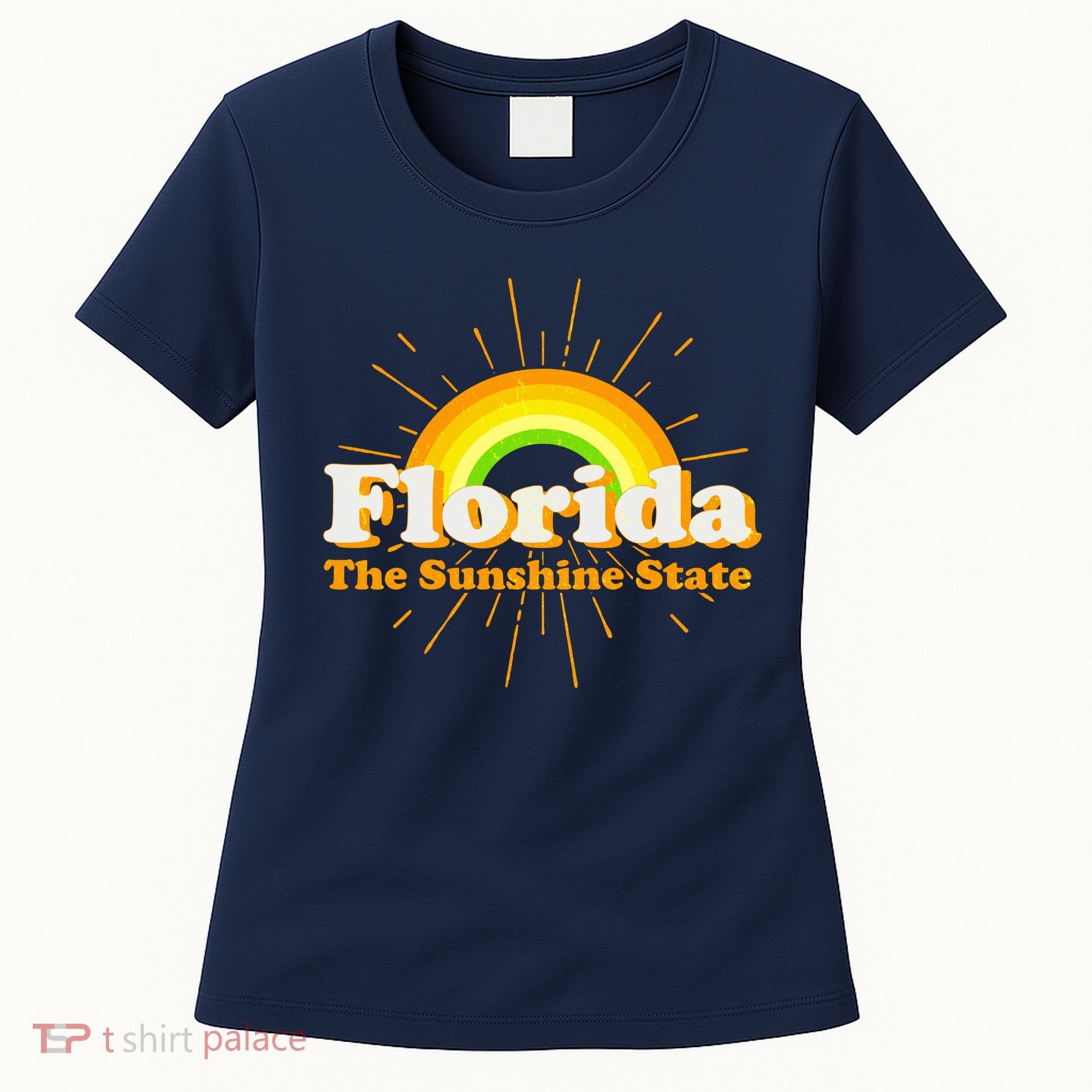 Florida The Sunshine State Rainbow Women's T-Shirt