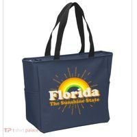 Florida The Sunshine State Rainbow Tote Bag thumb 2