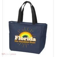 Florida The Sunshine State Rainbow Tote Bag thumb 3