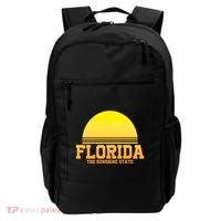Florida The Sunshine State Retro Sun Backpack thumb 0