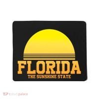 Florida The Sunshine State Retro Sun Mousepad thumb 0