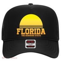 Florida The Sunshine State Retro Sun Hat thumb 0