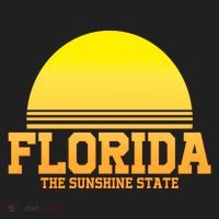 Florida The Sunshine State Retro Sun Hat thumb 2